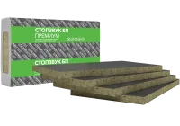 Акустическая минплита СтопЗвук БП Премиум 50 мм, 60 кг/м3, 2,4м2 - фото, картинки