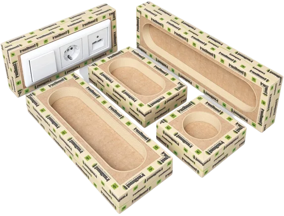 Звукоизоляционный подрозетник SoundGuard P-BOX 2 - фото, картинки